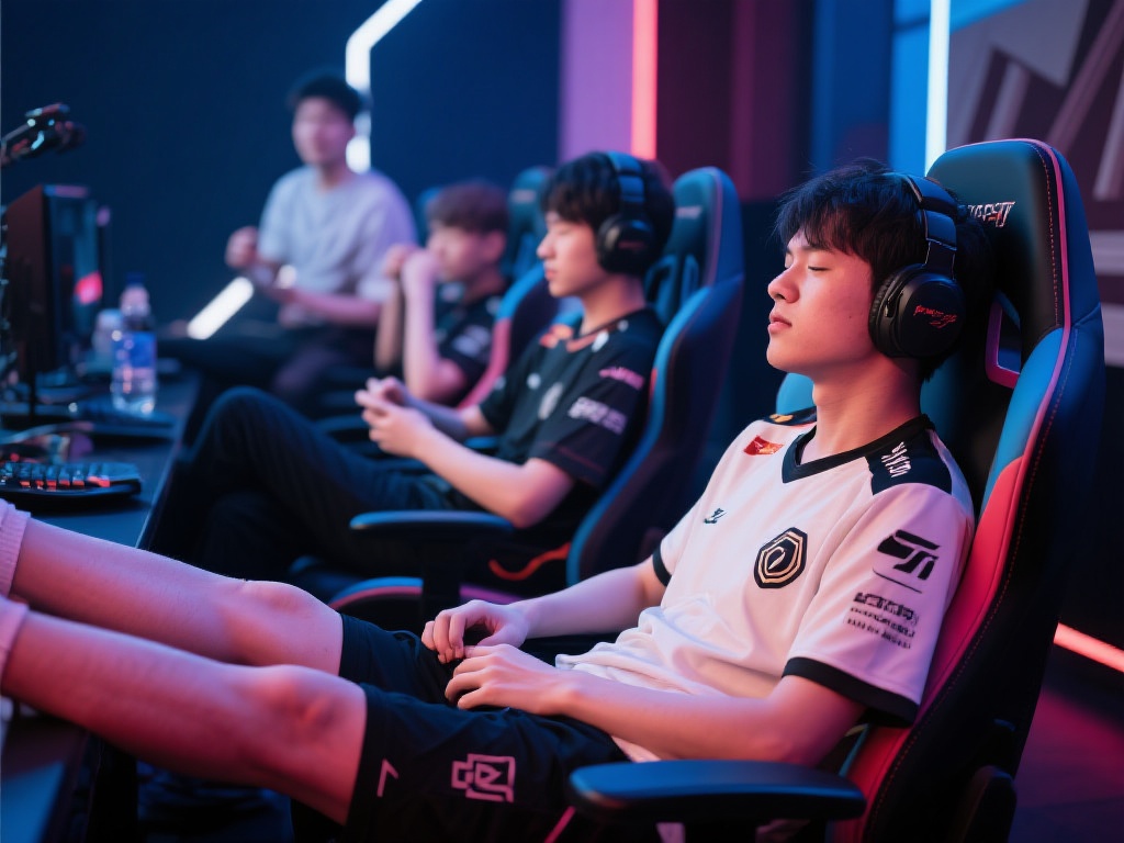 DB电竞晚安:舒缓身心告别紧张赛事的一天 电竞选手的作息时间通常较为特别,但合理的休息仍然是